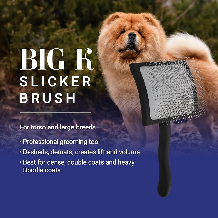 Amazon.com: Chris Christensen Big K Dog Slicker Brush for